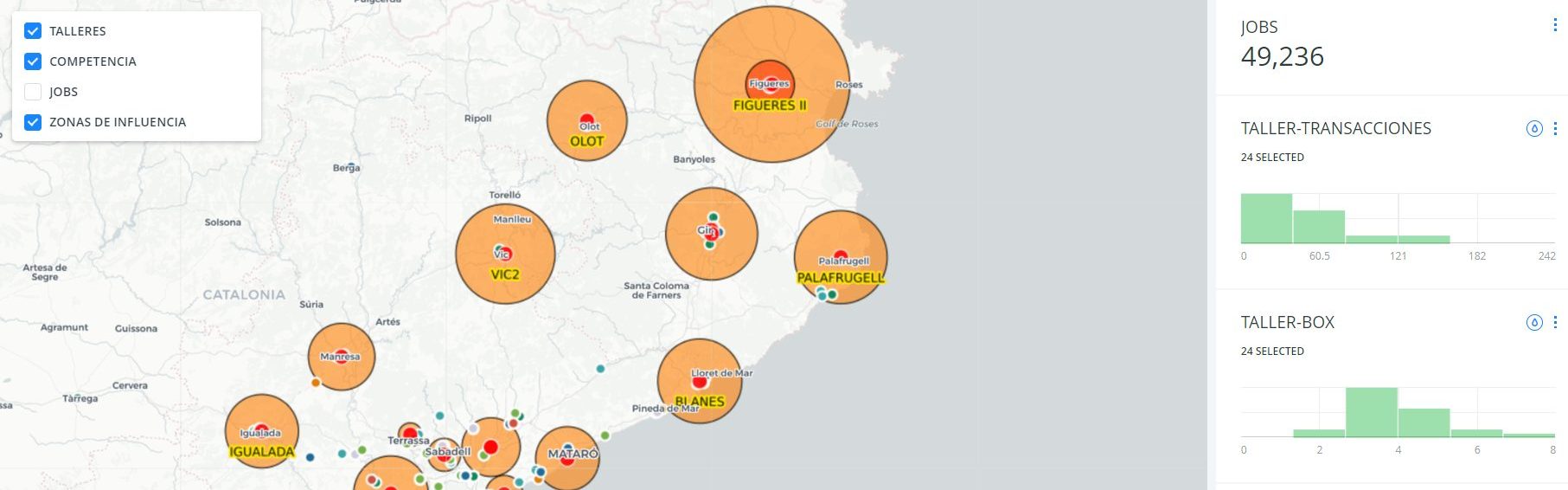 Cartographic data visualization
