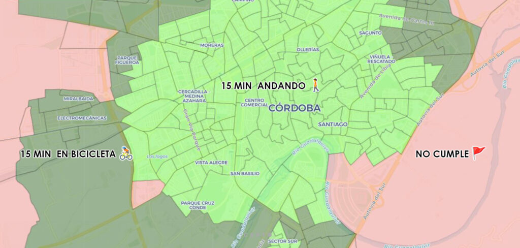 ciudad de 15 minutos