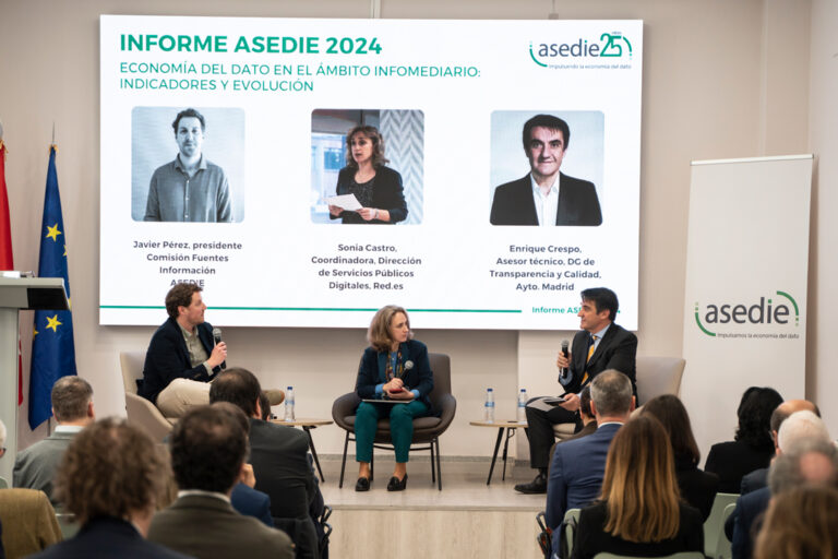 presentación del informe sobre el sector infomediario en España
