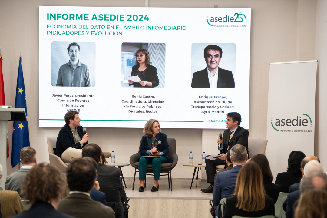 presentación del informe sobre el sector infomediario en España